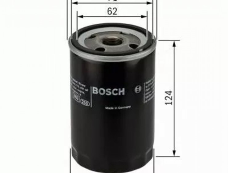 Фильтр масляный M103/104 BOSCH