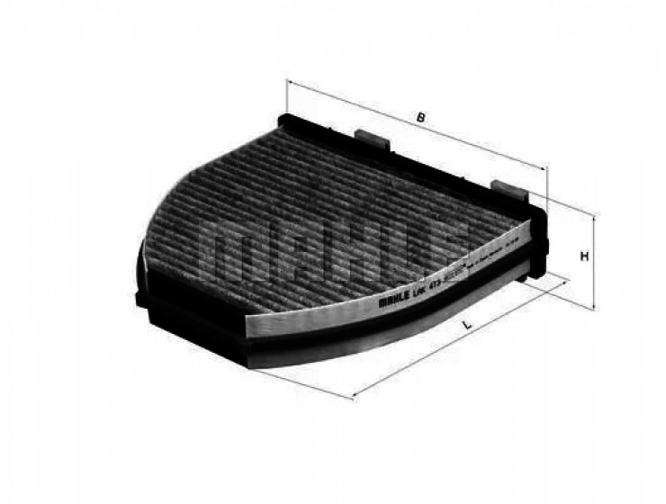 Фильтр салона W204/212 KNECHT