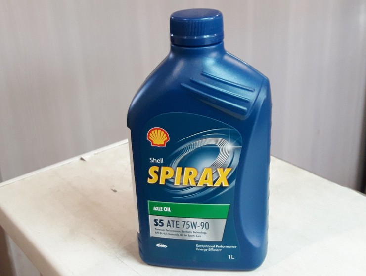 Масло трансмиссионное SHELL SPIRAX S5 ATE 75W901 л.